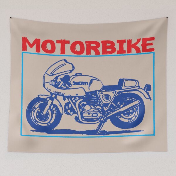 Item preview, Tricoloured draft of Motorbike - Italian Racing Motorcycle designed and sold by BigCreation.
