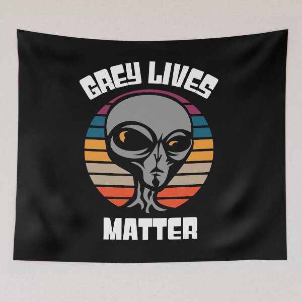 Item preview, Alien Lives Matter Grey Lives Matter Funny Alien Sci-Fi Area 51Gift designed and sold by elvisg03.
