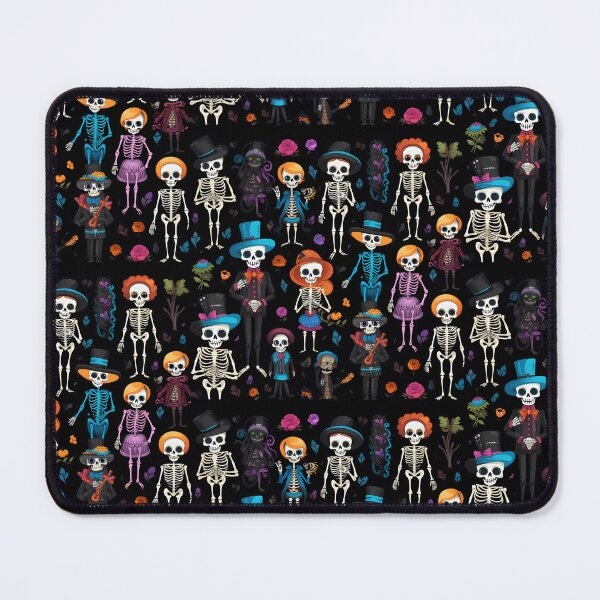 Item preview, Spooky Skeleton Pattern for Halloween designed and sold by KamartUK.
