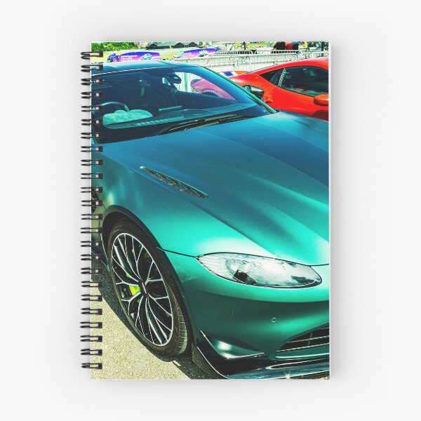 Item preview, Front of a green Aston Martin on display  designed and sold by Graham Cornall.