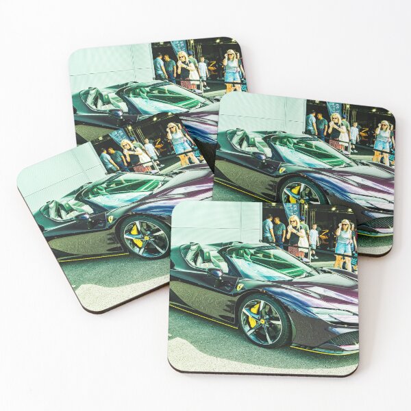 Item preview, Front of a purple Ferrari on display  designed and sold by Graham Cornall.
