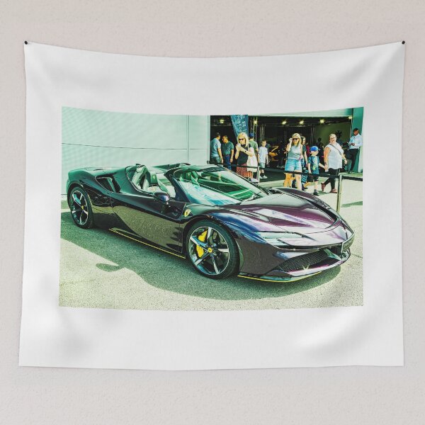 Item preview, Front of a purple Ferrari on display  designed and sold by Graham Cornall.