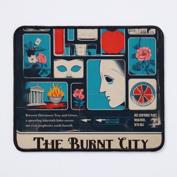 Item preview, Drunk Punched at the Burnt City designed and sold by Wanderdreaming.