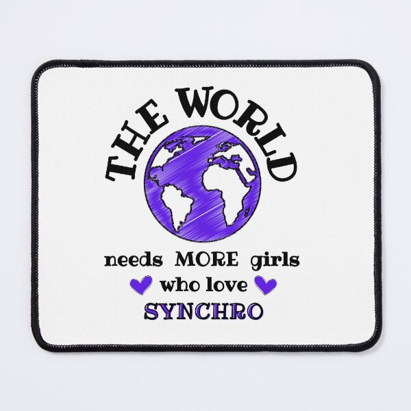 Item preview, The world needs more girls who love synchro designed and sold by TheGreenGoat.