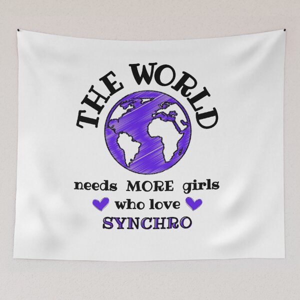 Item preview, The world needs more girls who love synchro designed and sold by TheGreenGoat.