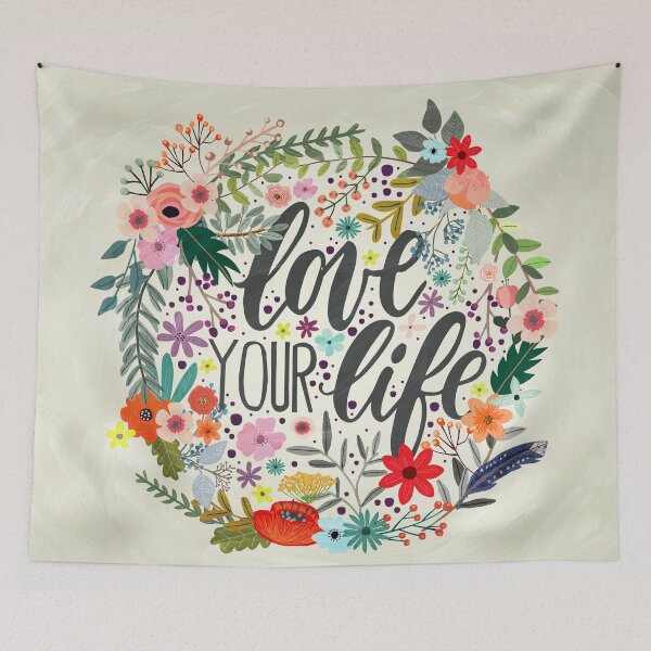 Item preview, Love Your Life (Quotation Series) designed and sold by Mandala Of Life.