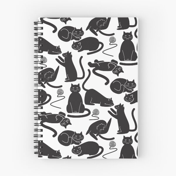 Item preview, Black cats pattern designed and sold by FrensDesign.