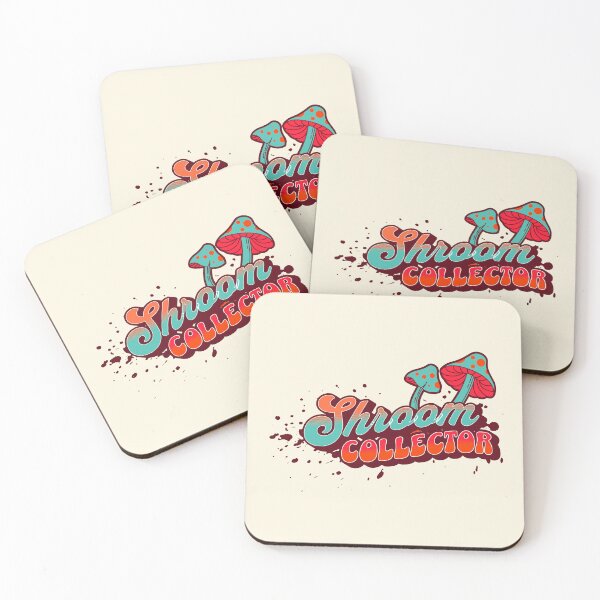Item preview, Shroom mushroom collector collecting typography text | Morcaworks designed and sold by Morcawork.