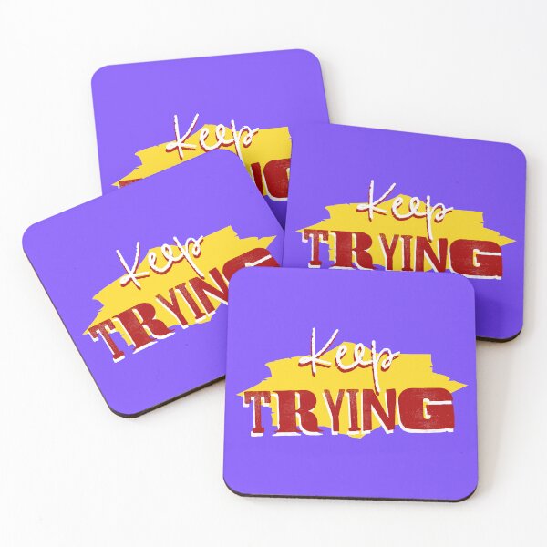 Item preview, KEEP TRYING designed and sold by TeeTeknology.