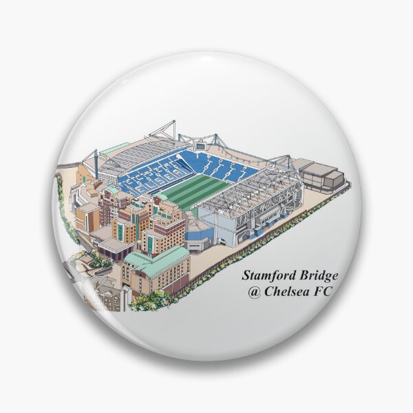 Item preview, Drawing/Sketching of Stamford Bridge Stadium Chelsea FC designed and sold by GaalArt.