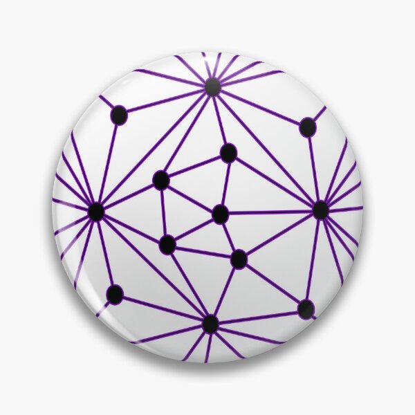 Item preview, Abstract geometric pattern - purple designed and sold by K.S ART.