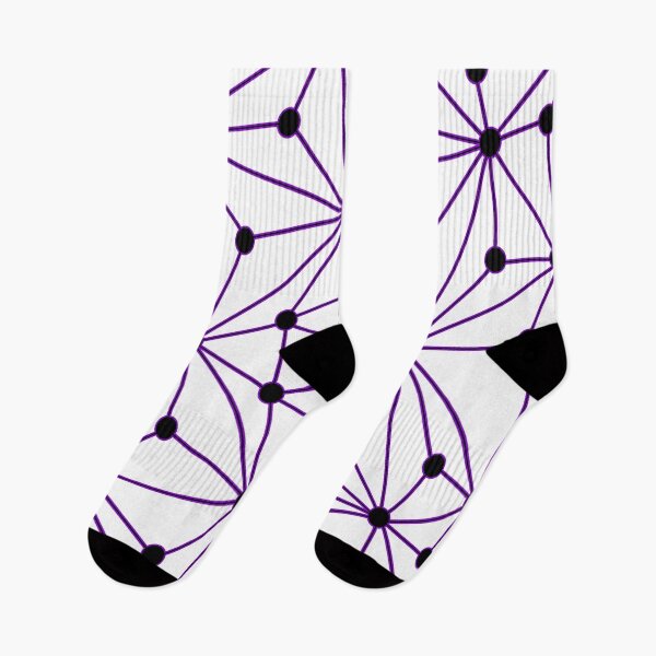 Item preview, Abstract geometric pattern - purple designed and sold by K.S ART.