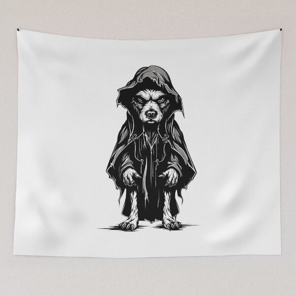 Item preview, Gothic Halloween Dog Costume - Spookiness Unleashed designed and sold by hamishby.