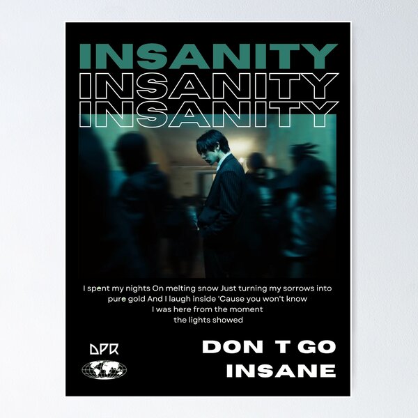 Item preview, Dpr Ian "Insanity" (Black Version) Don´t go insane M/V designed and sold by ErikaRini.