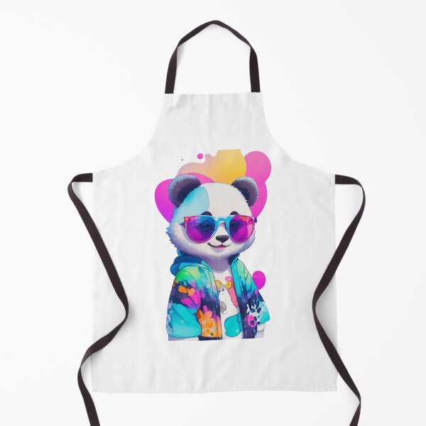 Aperçu de l'œuvre Clipart d’un panda coloré. créée et vendue par Vegasstickers.