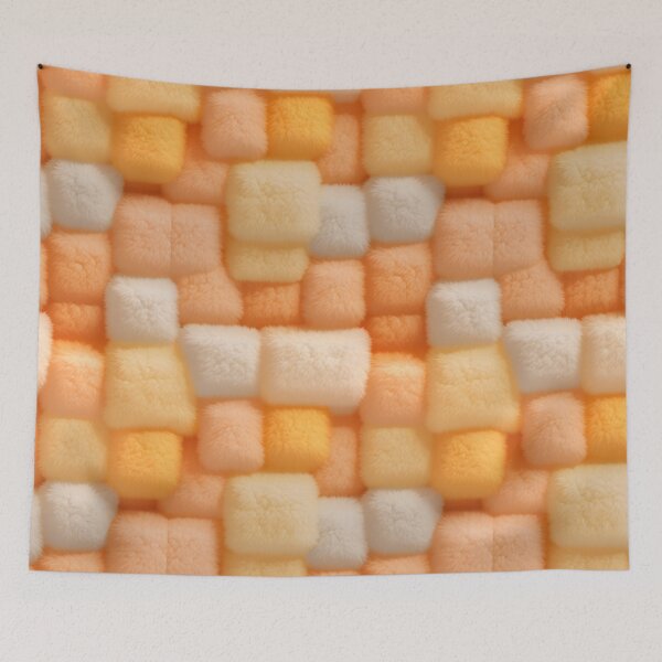 Item preview, Fluffy Blocks, Seamless Pattern designed and sold by patternicco.