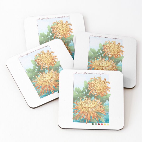 Item preview, Inktober 2023: Chrysanthemum designed and sold by karikun.