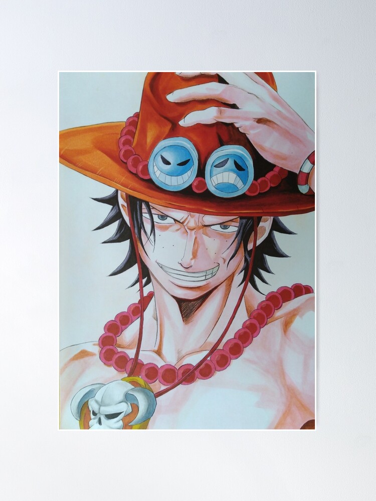 portgas d ace Poster for Sale by animervd1