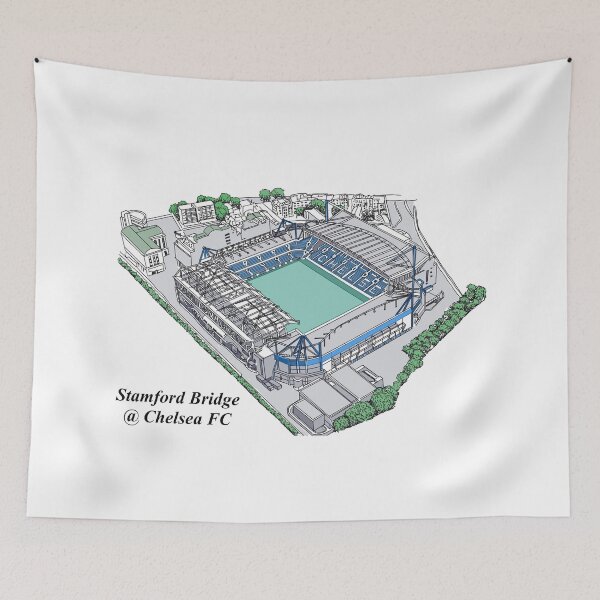 Item preview, Drawing/Sketching Stamford Bridge Stadium @ Chelsea FC designed and sold by GaalArt.
