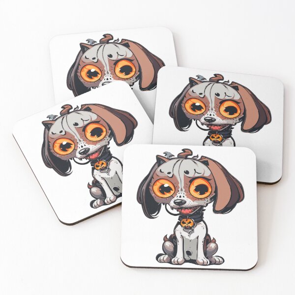 Item preview, Perro zombie en Halloween designed and sold by AlejaJorgeShop.