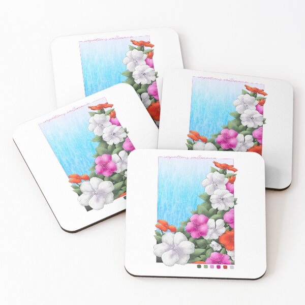 Item preview, Inktober 2023: Impatiens Walleriana designed and sold by karikun.