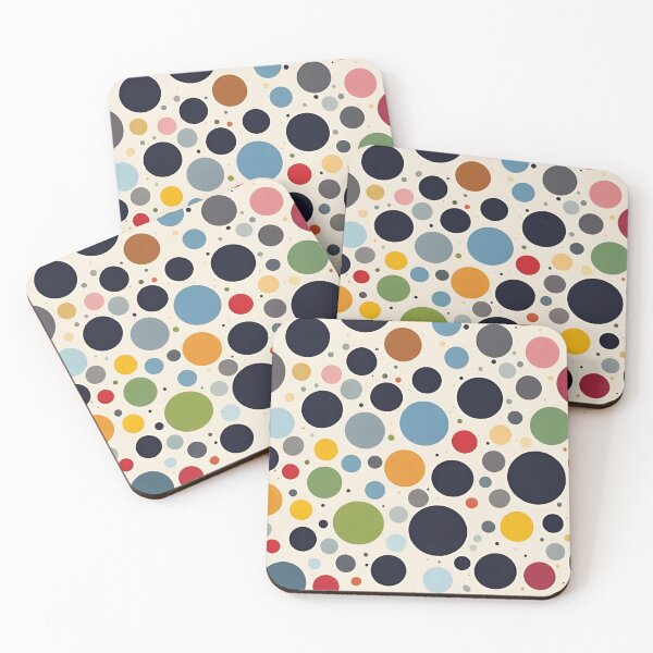 Item preview, cool multicolored polka dots designed and sold by radikaldezignz.