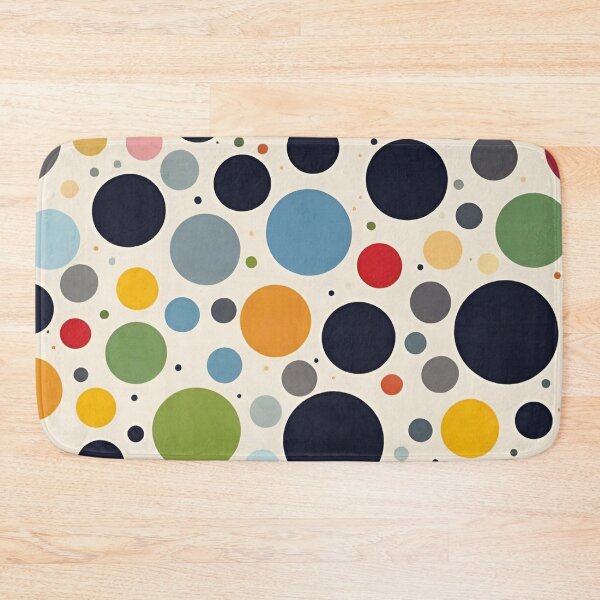 Item preview, cool multicolored polka dots designed and sold by radikaldezignz.