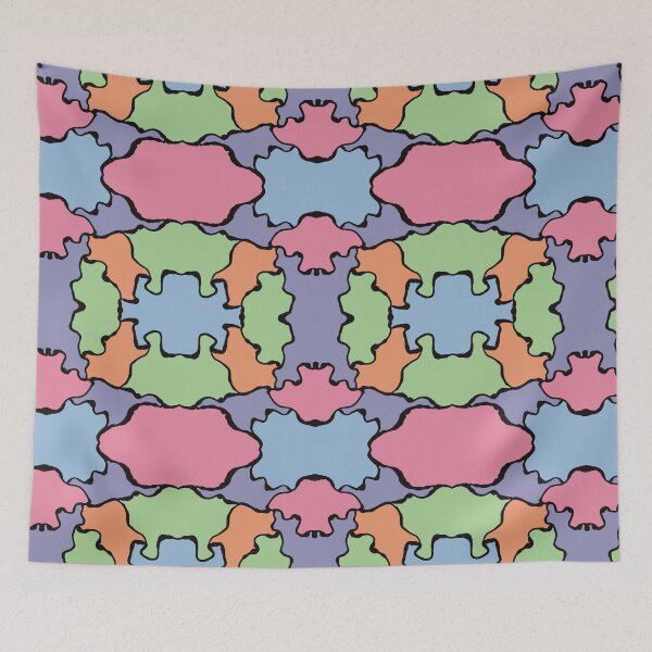 Item preview, Abstract shapes pattern designed and sold by AjoobaByPooja.