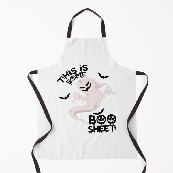 Item preview, This Is Some Boo Sheet Retro Halloween Costume Men Women designed and sold by Mayalogo.
