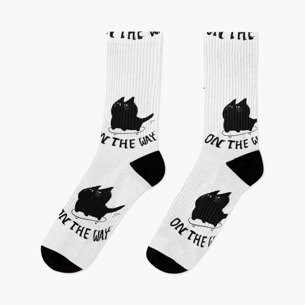 Item preview, BLACK CAT ON THE WAY designed and sold by hand-xyz.