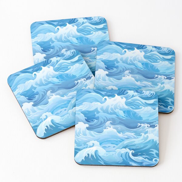 Item preview, Curly Waves, Seamless Pattern designed and sold by patternicco.