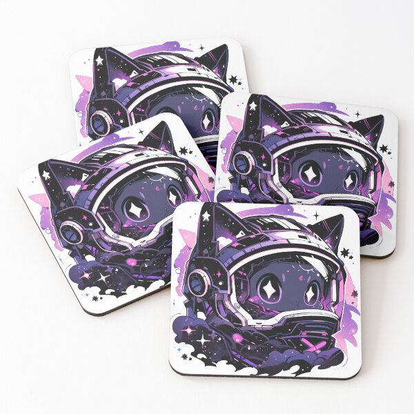 Item preview, Stellar Whiskers: Galaxy Cat Majesty designed and sold by KaleidoKiosk.