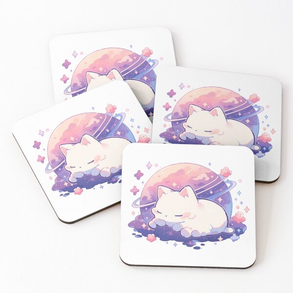 Item preview, Stellar Whiskers: Galaxy Cat Majesty designed and sold by KaleidoKiosk.