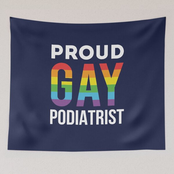 Item preview, Proud Gay Podiatrist LGBTQ designed and sold by jaygo.