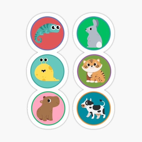 Item preview, Cute Animals  designed and sold by mouadriahi.