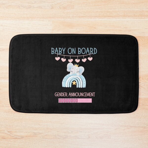 Item preview, Pregnancy baby on board gender announcement designed and sold by richmonkey.