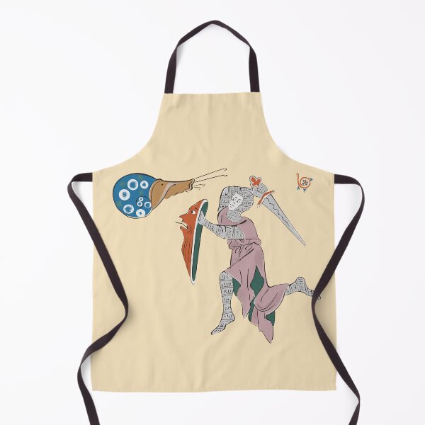 Item preview, Knight vs Snail Medieval Marginalia designed and sold by zuen.