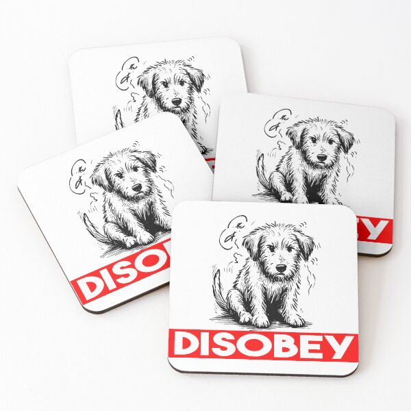 Item preview, Dog Disobey designed and sold by Custom Crest.
