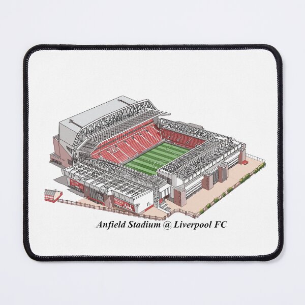 Item preview, Drawing/Sketching of Anfield Stadium Liverpool FC designed and sold by GaalArt.