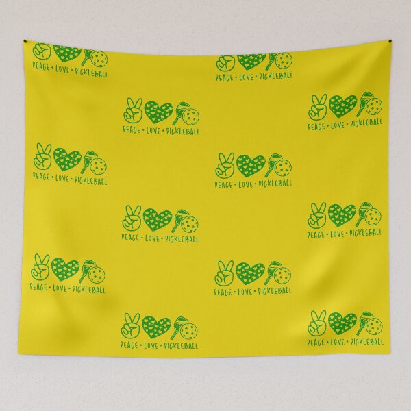 Item preview, Funny Pickleball Sayings Peace Love Pickleball Player Mom Pickleball Dad Retro designed and sold by shoptshirtswag.