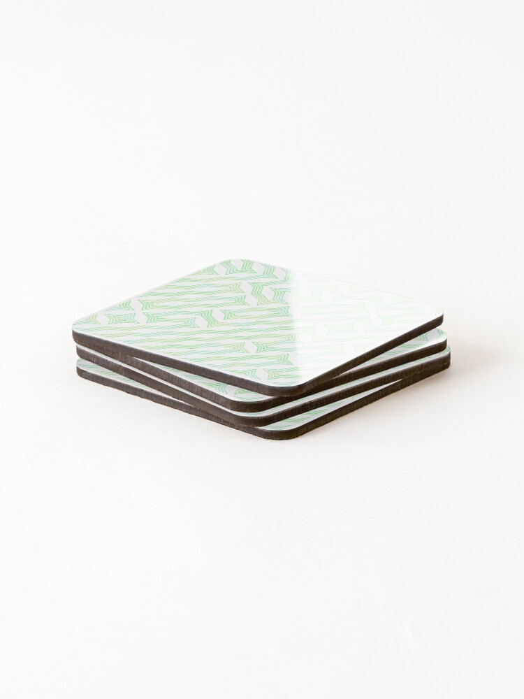 Thumbnail 4 of 5, Coasters (Set of 4), path pattern designed and sold by CodeArtAfrik.