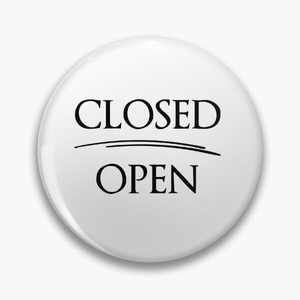 Item preview, CLOSED OPEN The design of Antonyms designed and sold by IssaraStudio.