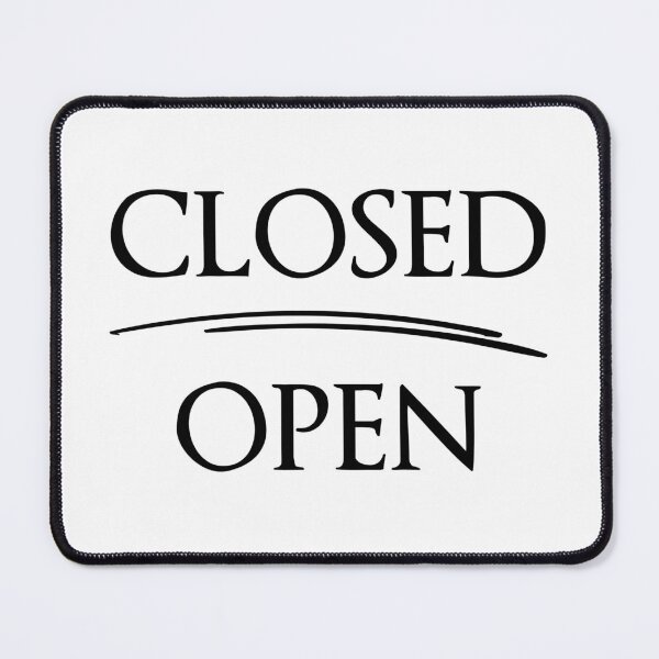 Item preview, CLOSED OPEN The design of Antonyms designed and sold by IssaraStudio.