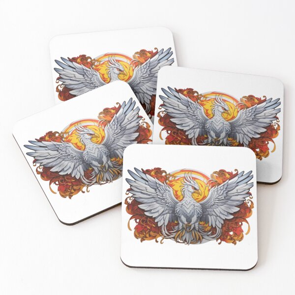 Item preview, "Rising from Ashes: Phoenix Stickers" designed and sold by StickerLandSJ.