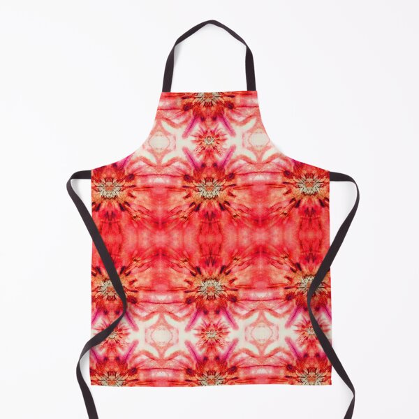 Item preview, Jerusalem Artichoke Daisy Supernova Flower EcoPrint Red designed and sold by SpiritGifts.
