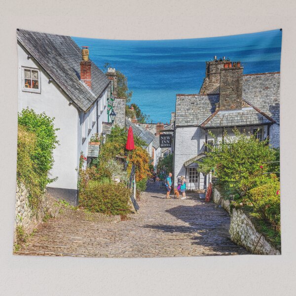 Item preview, Clovelly Houses, North Devon, England designed and sold by Paul Thompson Photography.