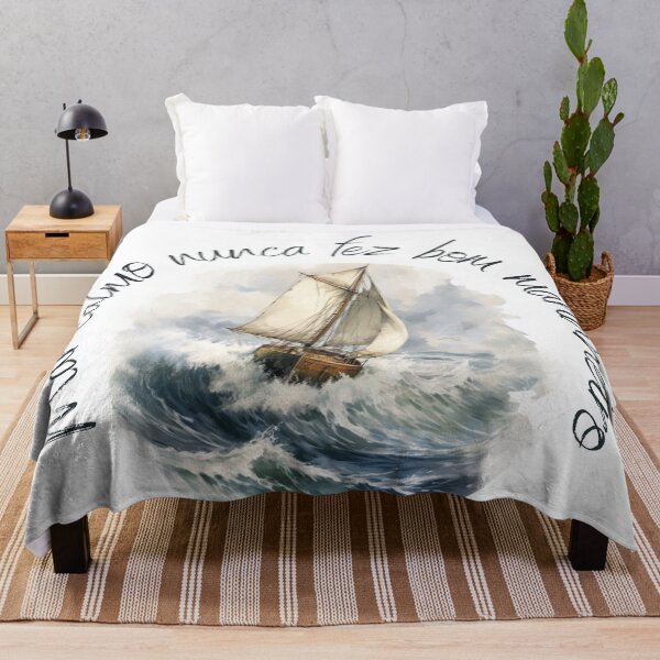 Item preview, Mar Calmo Nunca Fez Bom Marinheiro designed and sold by Sketch-Shack.
