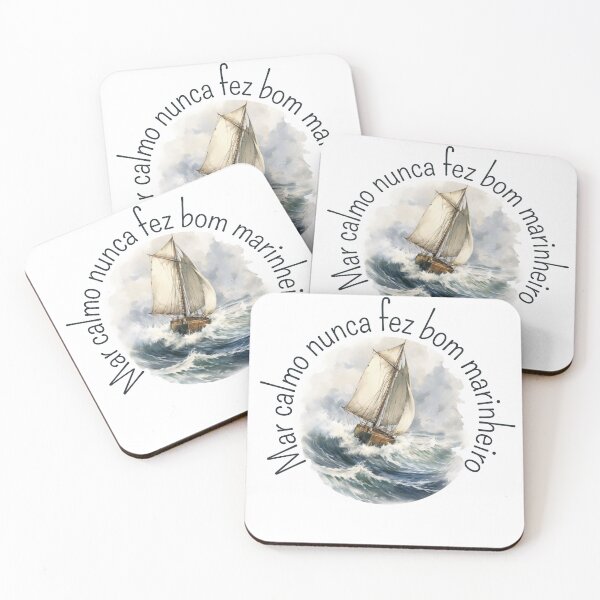Item preview, Mar Calmo Nunca Fez Bom Marinheiro designed and sold by Sketch-Shack.