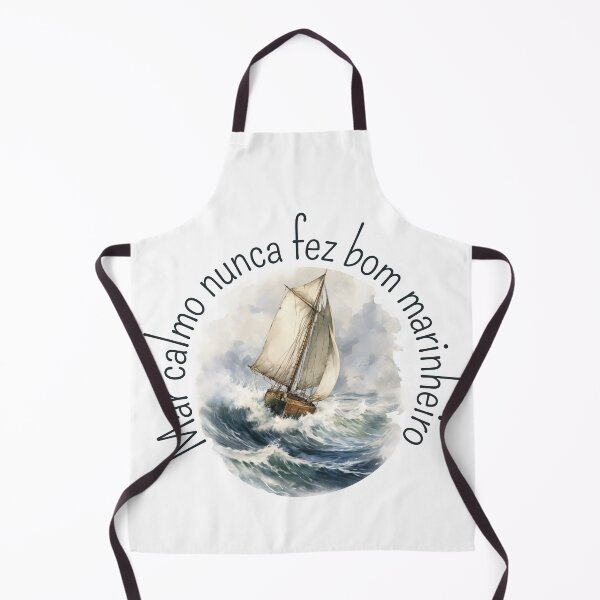 Item preview, Mar Calmo Nunca Fez Bom Marinheiro designed and sold by Sketch-Shack.