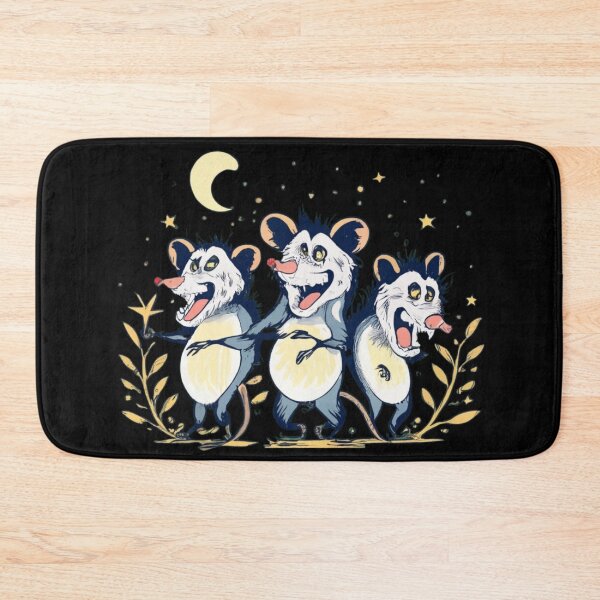 Item preview, Three Possum Moon | 3 Opossum Funny Weird Cursed Meme designed and sold by UniqueDesignOK.